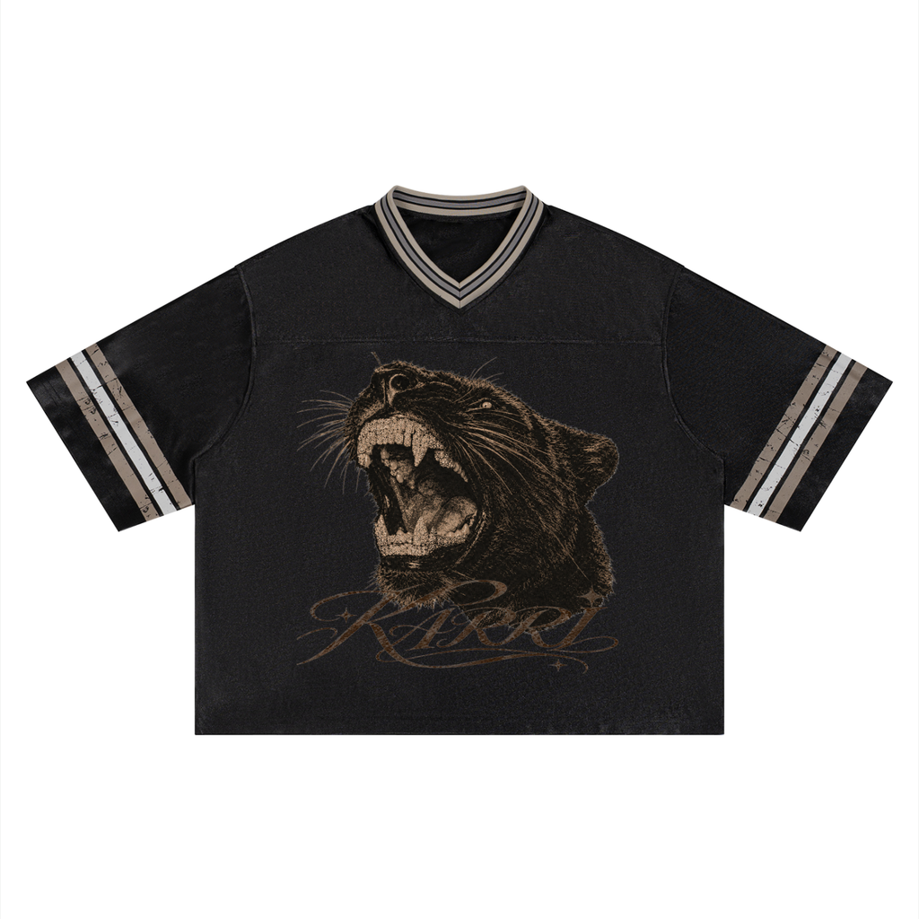 KARRI LIMITED EDITION BOXY STRIPED JERSEY